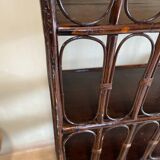 Vintage rattan shelf