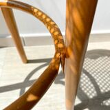 Bentwood and canework bar stool, 1950s