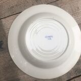 Ancient sevigné earthenware plate