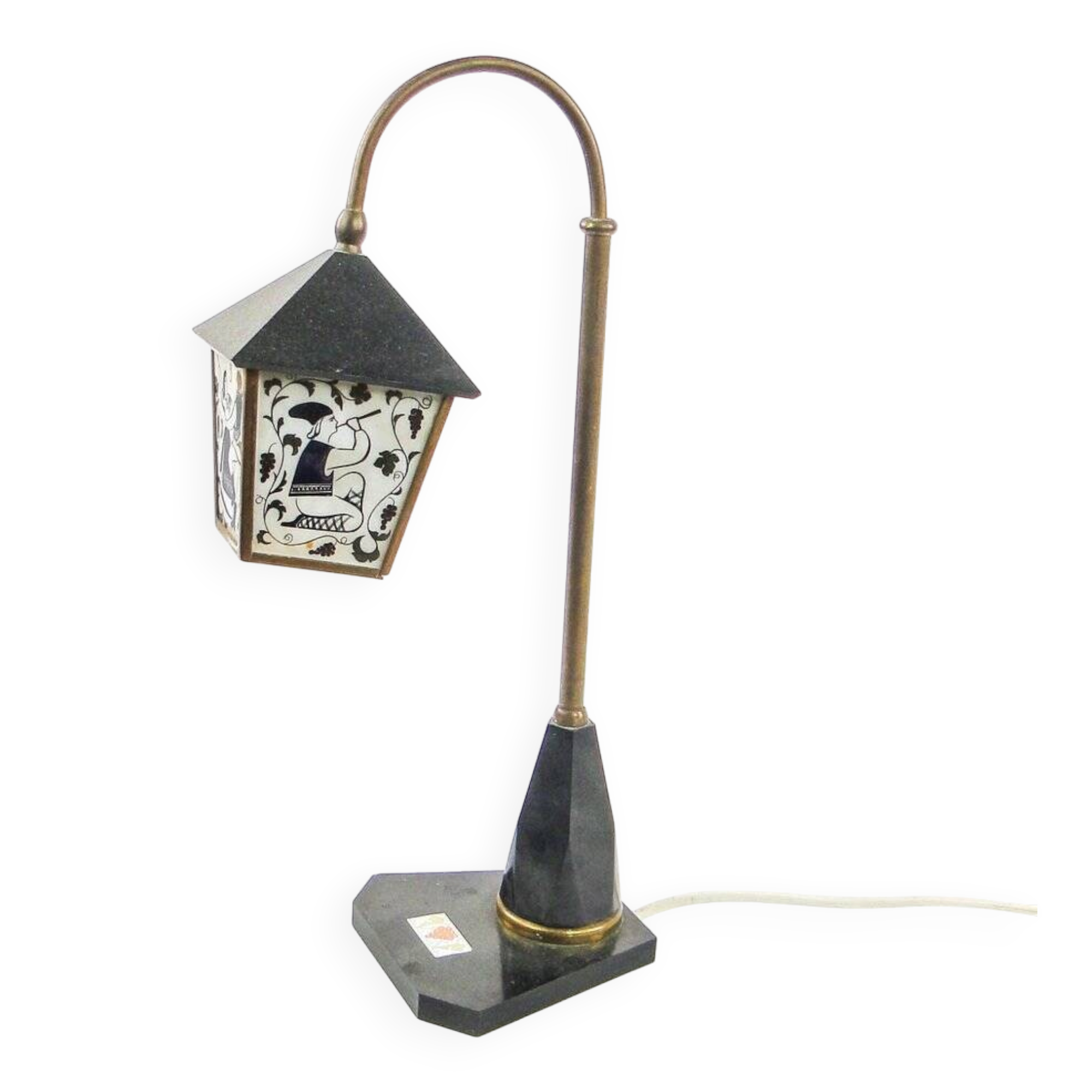 Art Deco table lamp, Ukraine, 1950s
