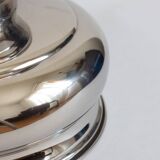 Vintage silver-plated champagne bowl – Italy, 1960s