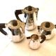 Maison Christofle. 4-piece silver-plated metal service. 1940s