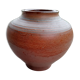 Terracotta craft ceramic vase