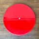 Vintage Space Age Red Tray from Boltze Design, 1970s