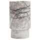 Vase marbre blanc lilas