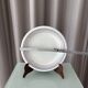 Set of 4 Vintage Primula Dinner Plates – Made in Italy – White Ceramic with