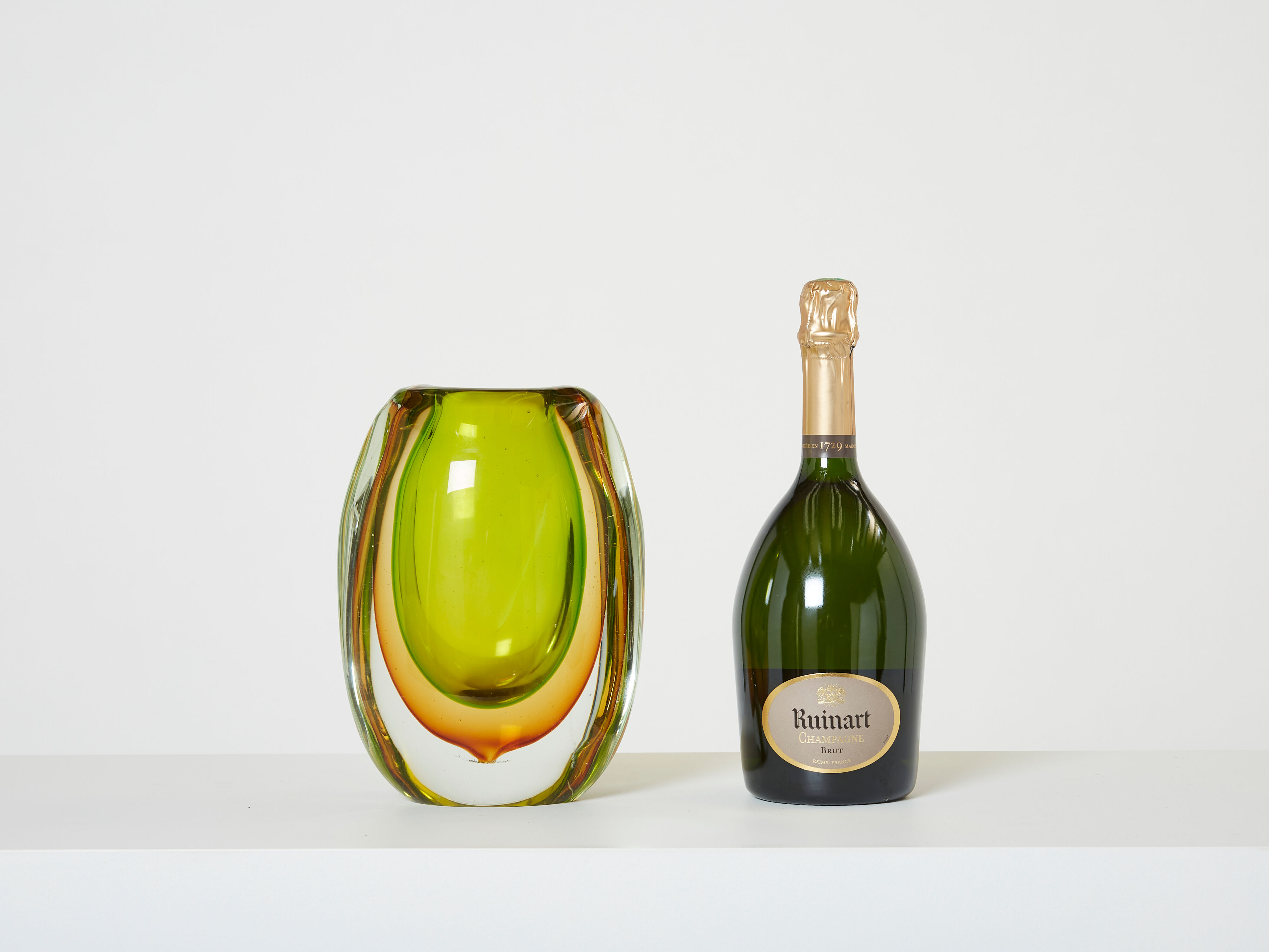 Sommerso vase by Flavio Poli for Seguso around 1960