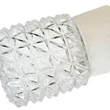 Vintage White Porcelain Wall Light, 1970s