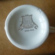 New milk jug Faience from Gien model Underwood
