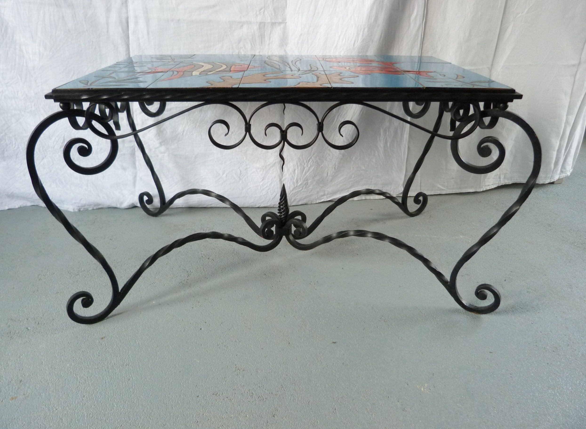 Table basse années 60