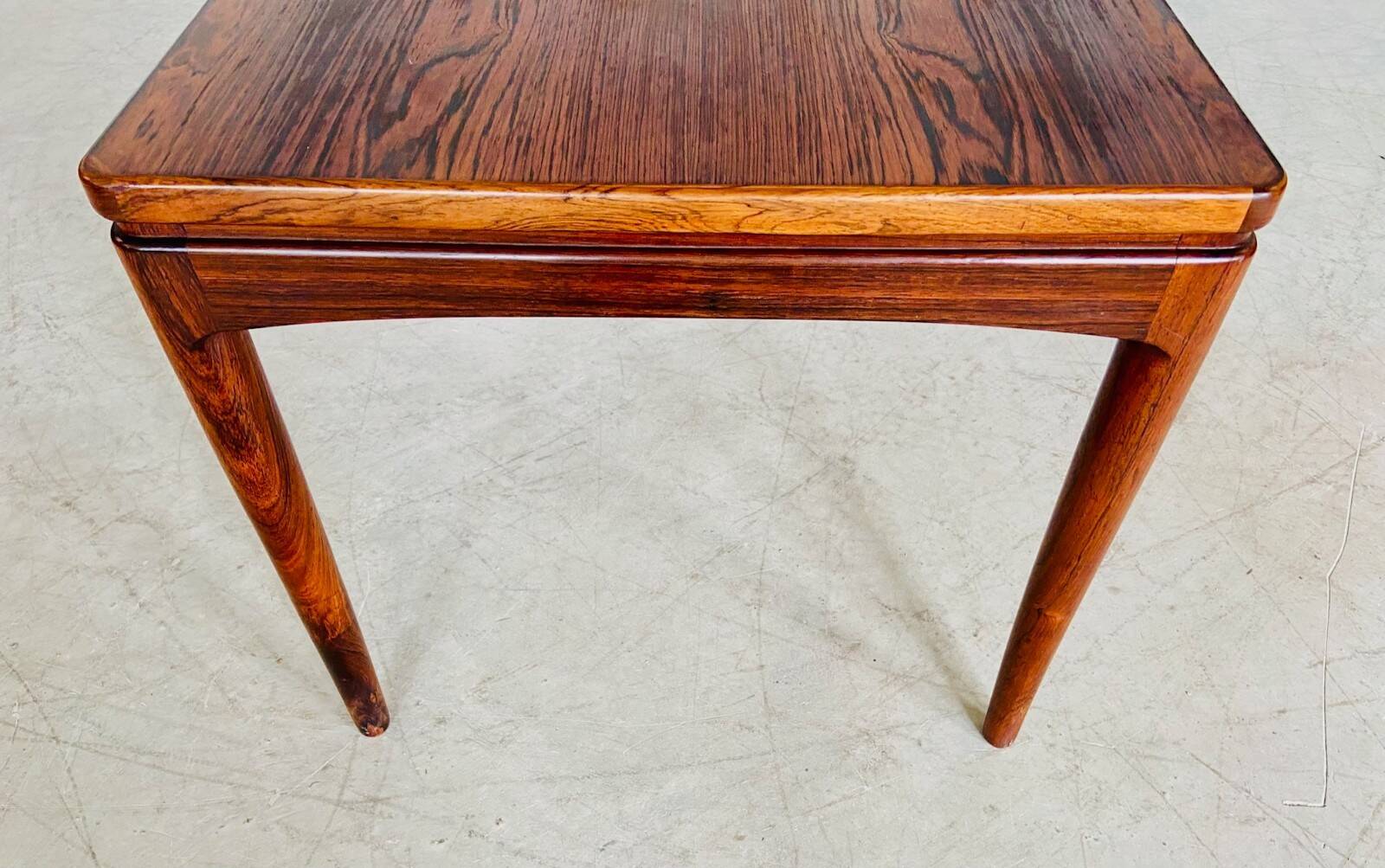 Vintage Danish mid-century rosewood coffee table 1970s