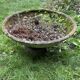 Old planter, pedestal basin in fibrociment by Willy Guillaume.