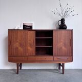 Vintage Danish highboard teak