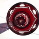 Bohemian crystal vase
