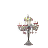Grande girandole vénitienne en verre de Murano, vers 1950