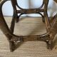 Vintage rattan bar stools or plant holder