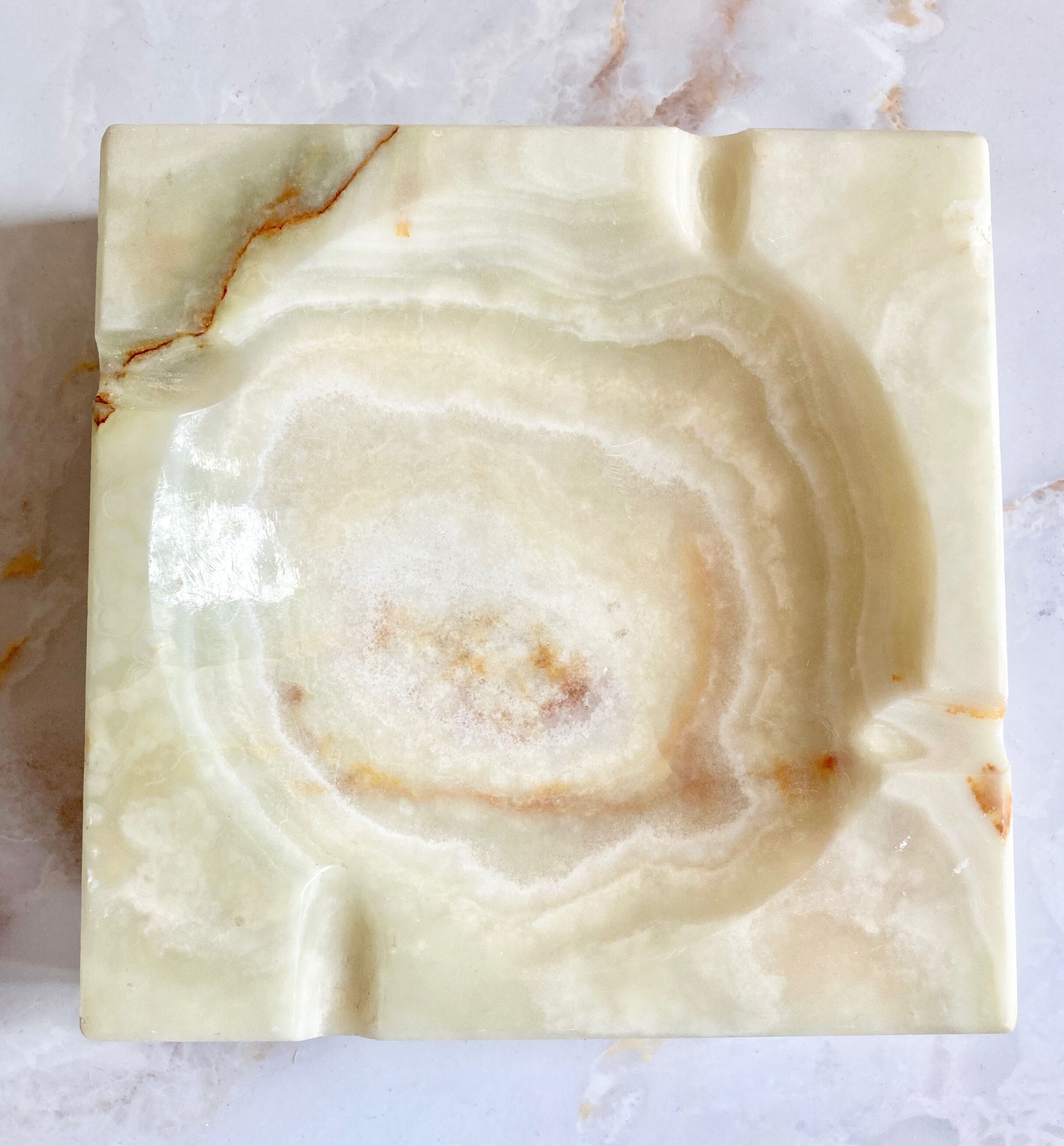 Onyx ashtray Italian design