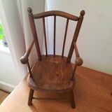Old doll chair