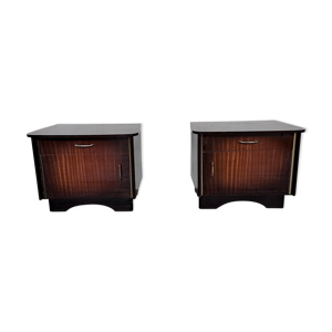 Paire de chevets vintage