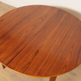 Vintage round dining table | Rosewood | Extendable