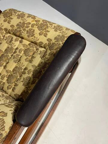Rocking chair, Dřevotvar, 1970s, Czechoslovakia