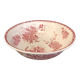 Toilet bowl old décor faience anemones