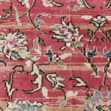 2x7 Red  Pattern Persian Runner Rug, 64x227Cm