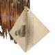 Copper and Brass Boat-Design Mirror by Daniel D’Haeseleer, 1970s