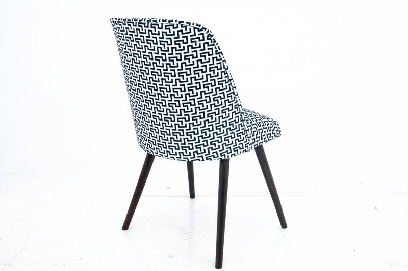 Scallop chair, Poland, 1960s. After renovation.