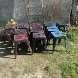 12 stools