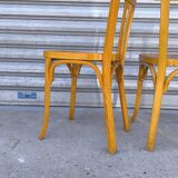Pair of Baumann bistro chairs