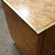 Buffet low elm magnifying glass circa 70