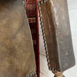 Leather armchair