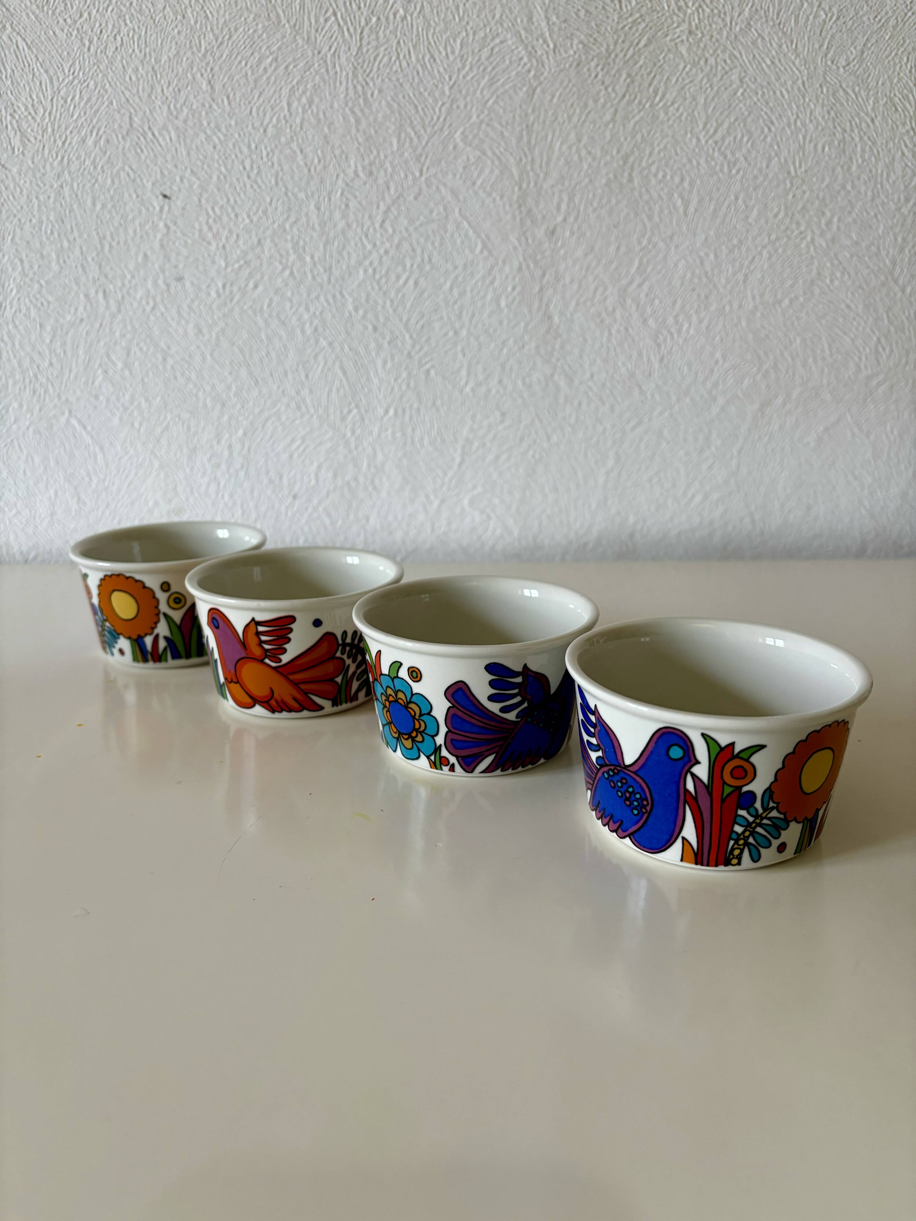 4 Acapulco ramekins Villeroy and Boch 1960