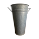 Zinc pot, florist vase
