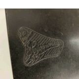 Jacques Hitier chair for Tubauto, 1950s, Bakelite style seat