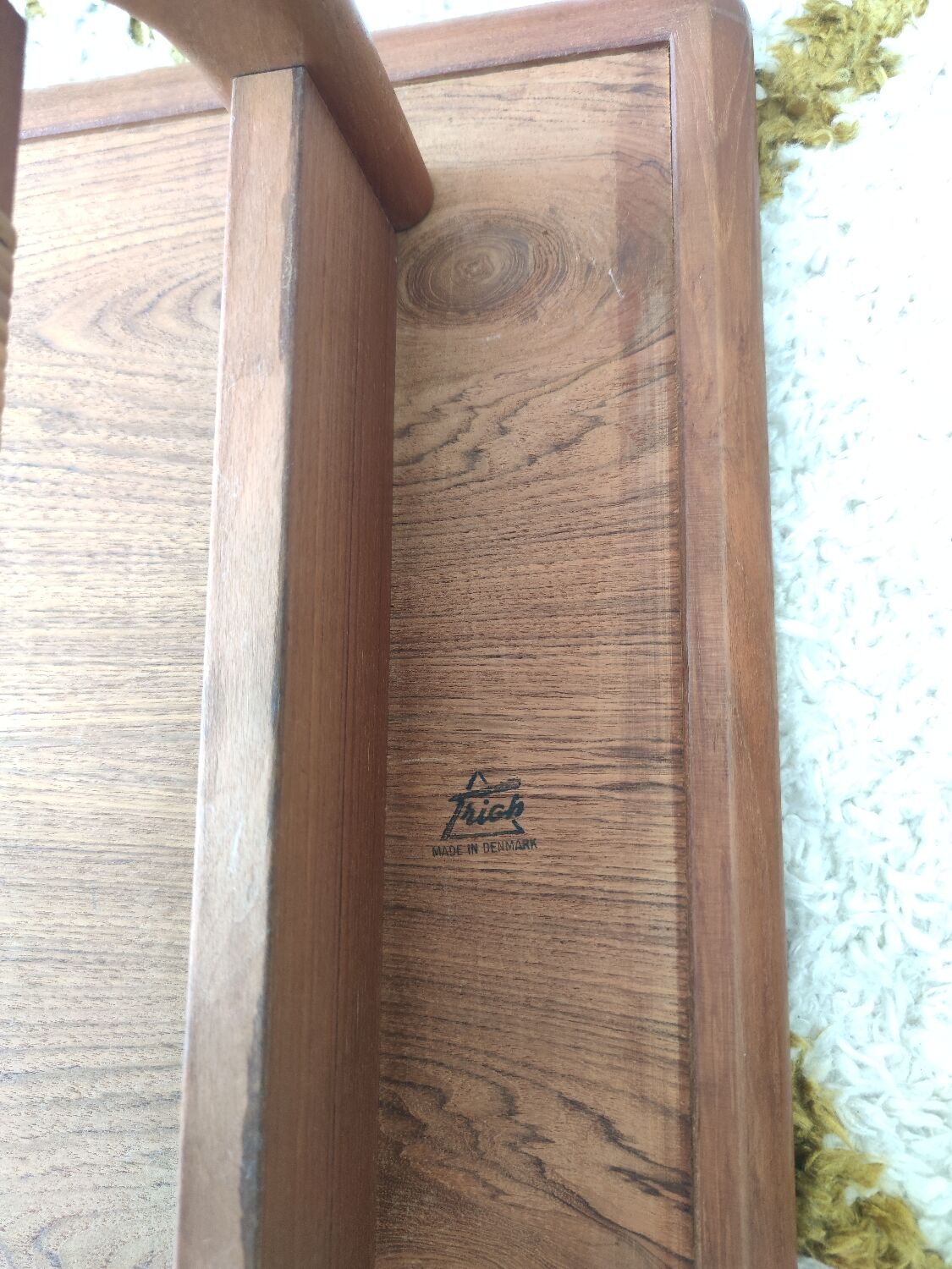 Danish teak side/coffee table Trioh