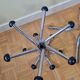Portemanteau perroquet vintage en métal chromé, années 50-60