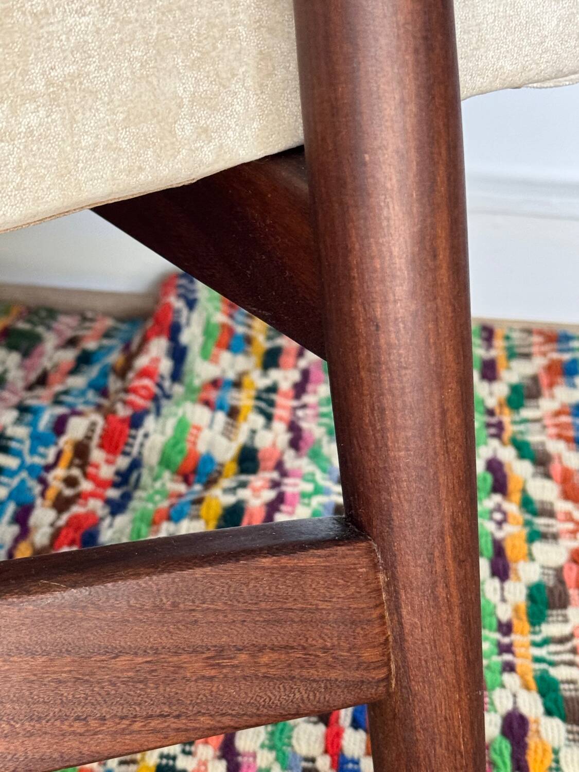 Fauteuil scandinave en teck, années 1960