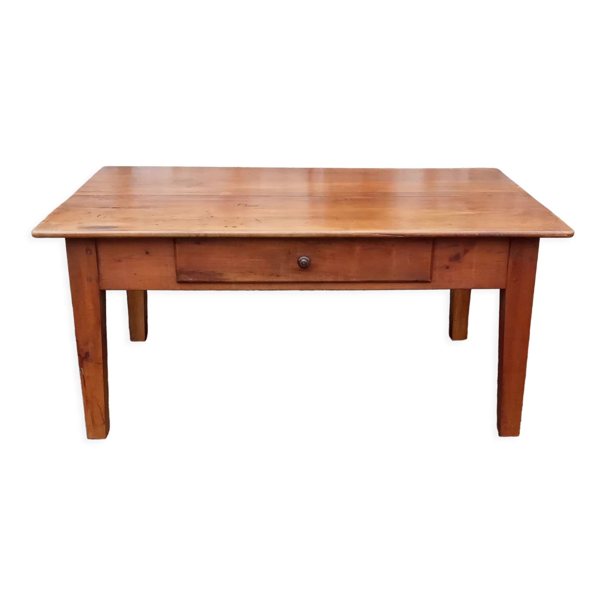 Cherry wood coffee table