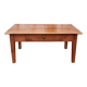 Cherry wood coffee table