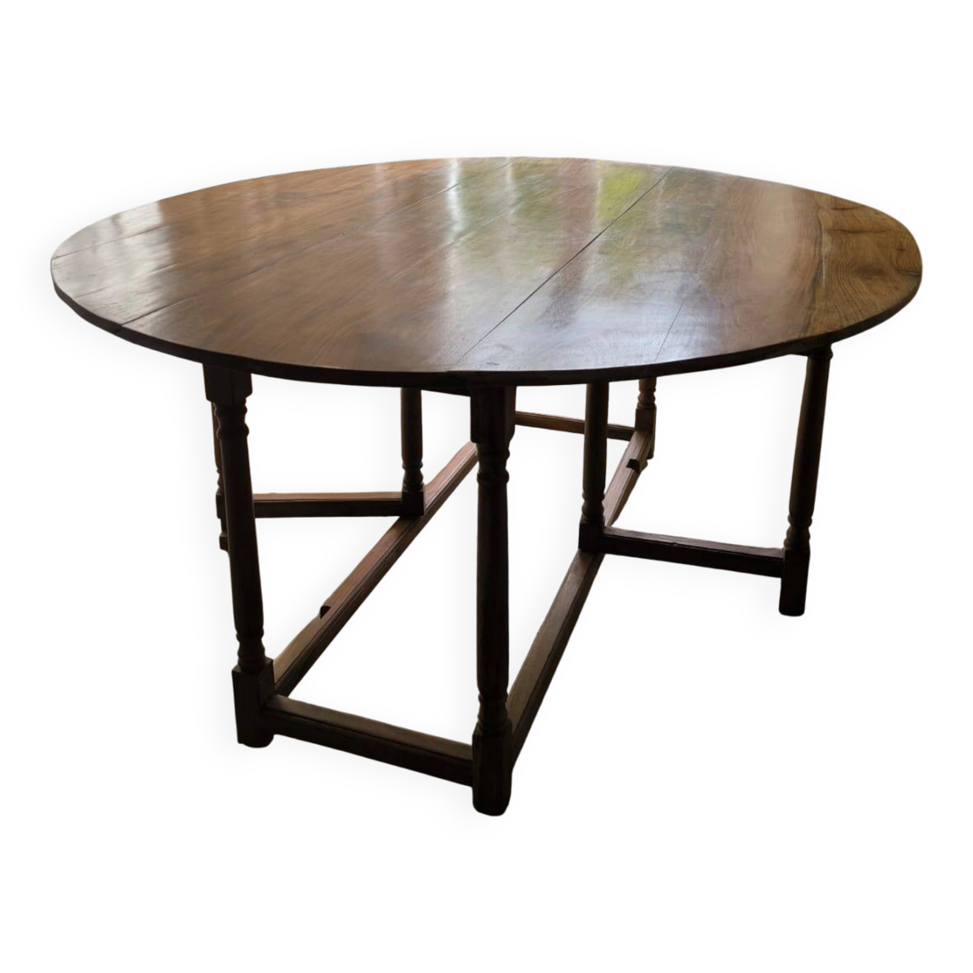 Ancienne table ovale