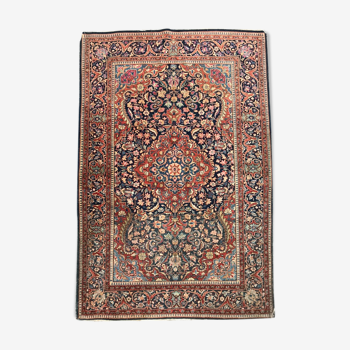 Tapis ancien kashan persan  136x201 cm