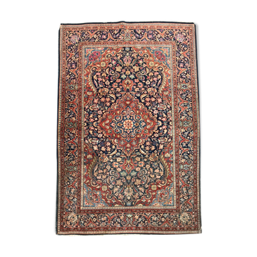Carpet old Persian kashan done hand 136 x 201 cm