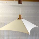 Scandinavian wood and canvas suspension – 60s/70s