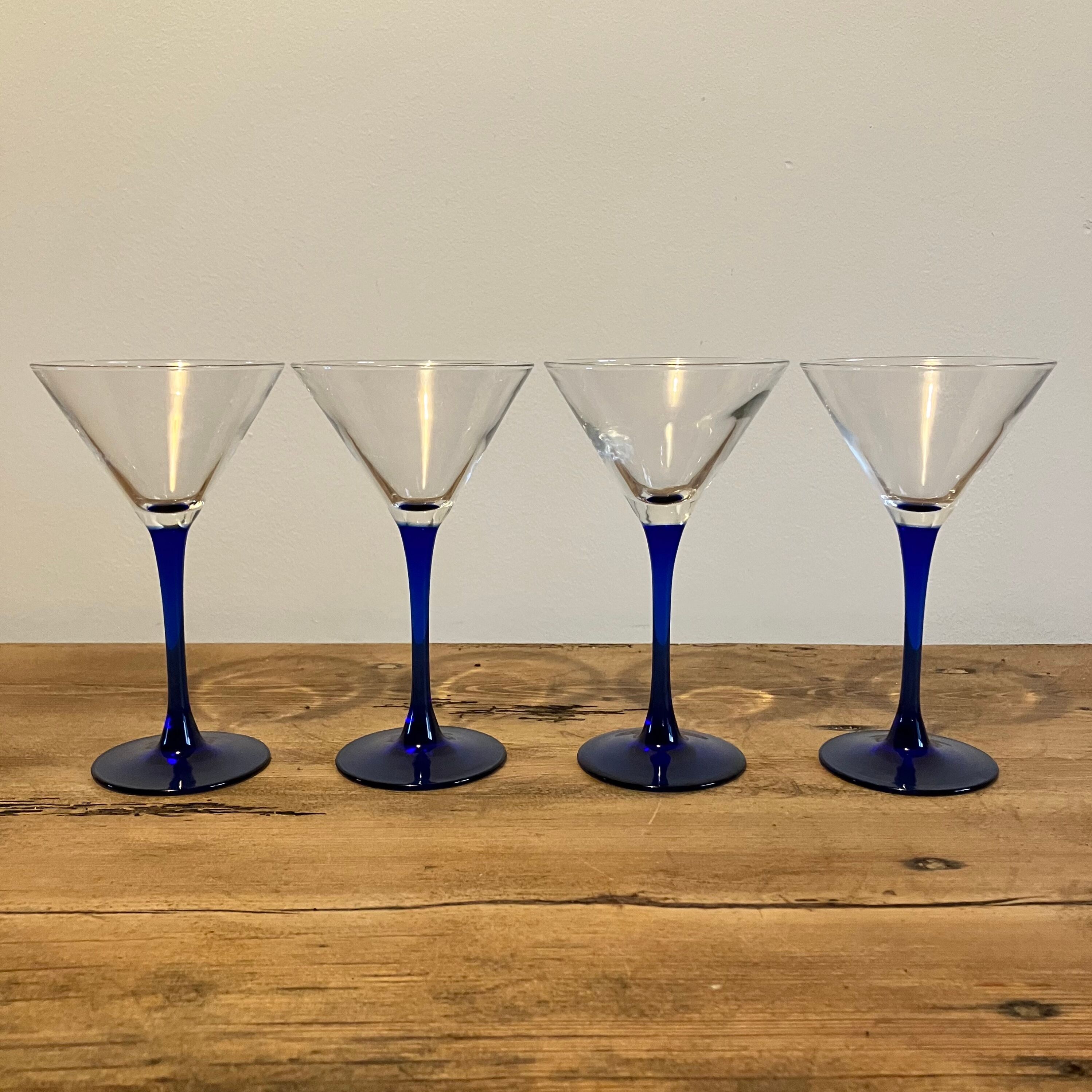 4 Luminarc cocktail glasses