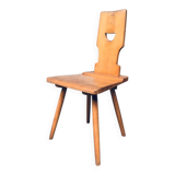 Vintage Belgian Brutalist Pub Café Chair Set by Torck, 1960s, Set of 4