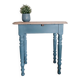 Console small renovated solid wood desk