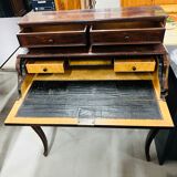 Mahogany secretary mid-nineteenth