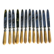 Set of 12 Antique Art Nouveau Table Knives - Tableware
